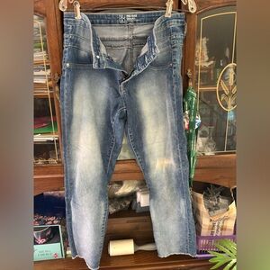 Blue Women's Jeans mid rise skinny